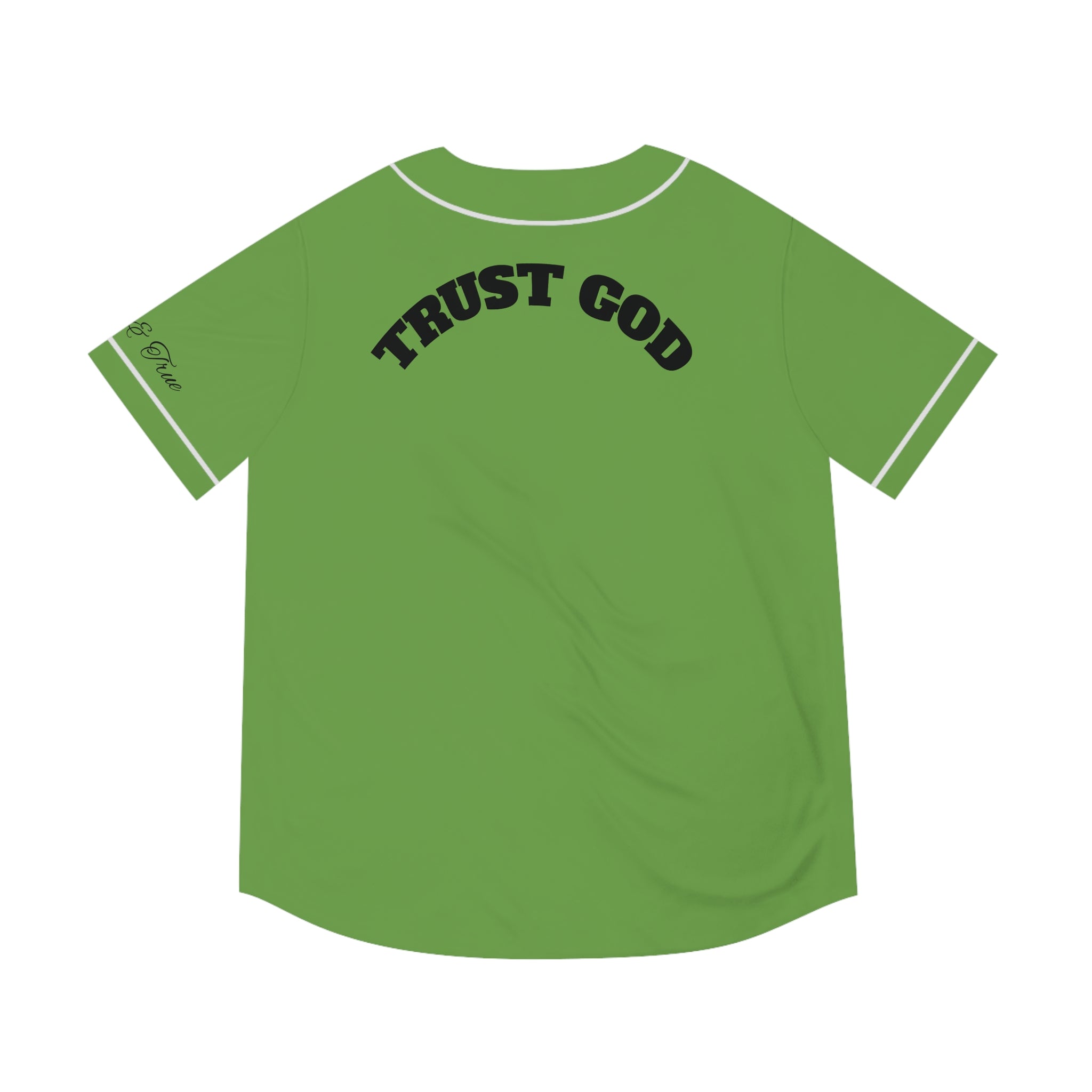 Green Baseball Jersey (TrustGod)