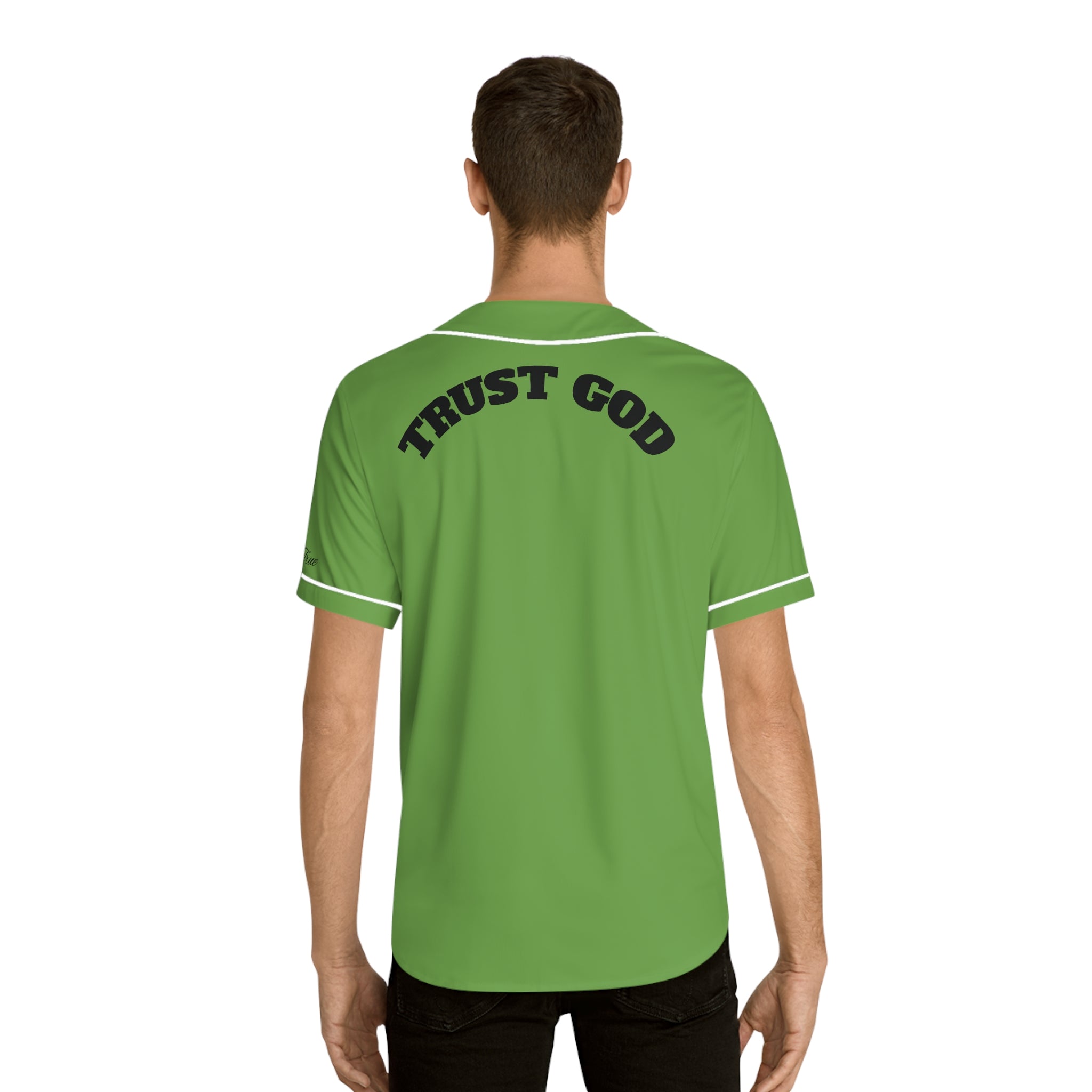 Green Baseball Jersey (TrustGod)