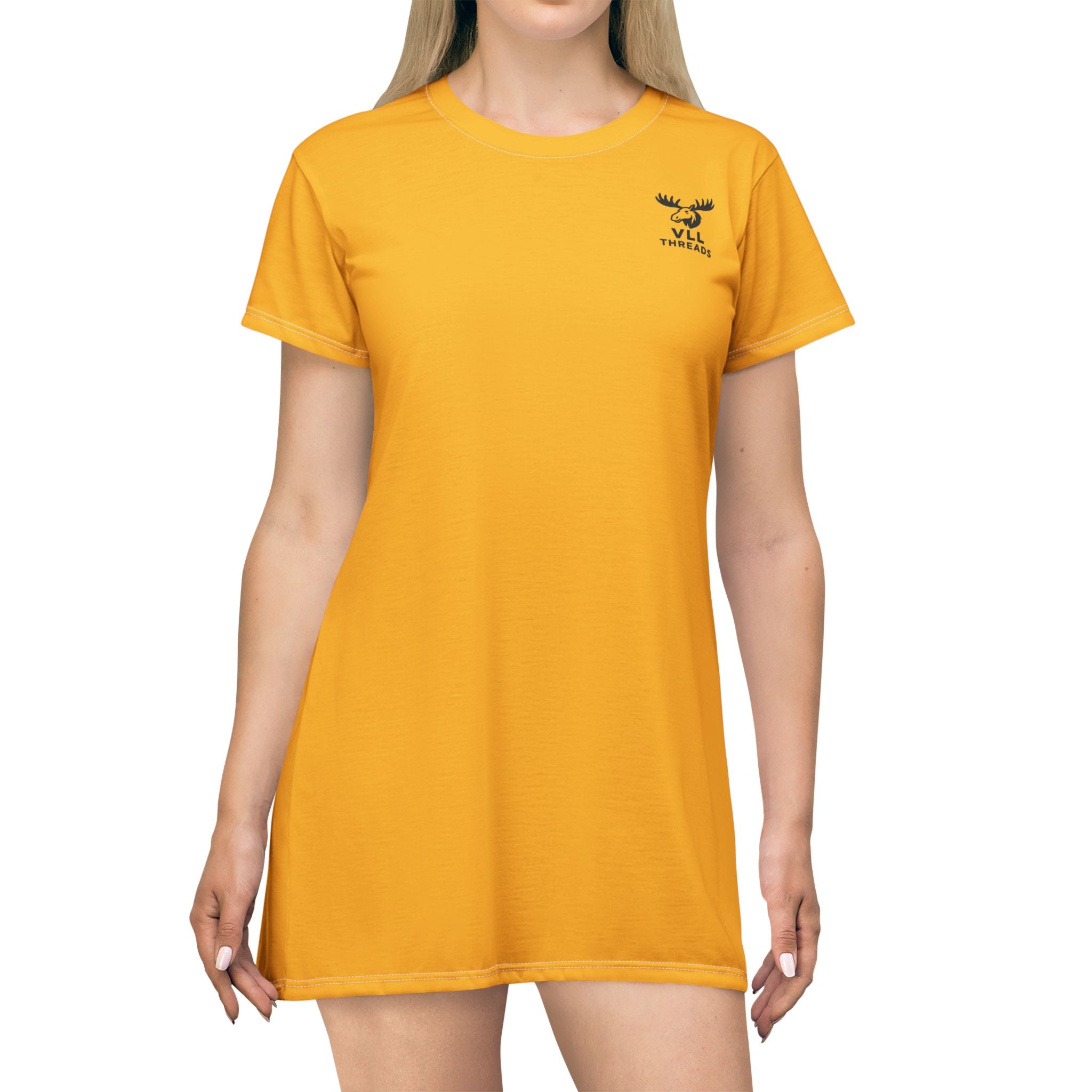 Yellow Elegant Shirt by VLL